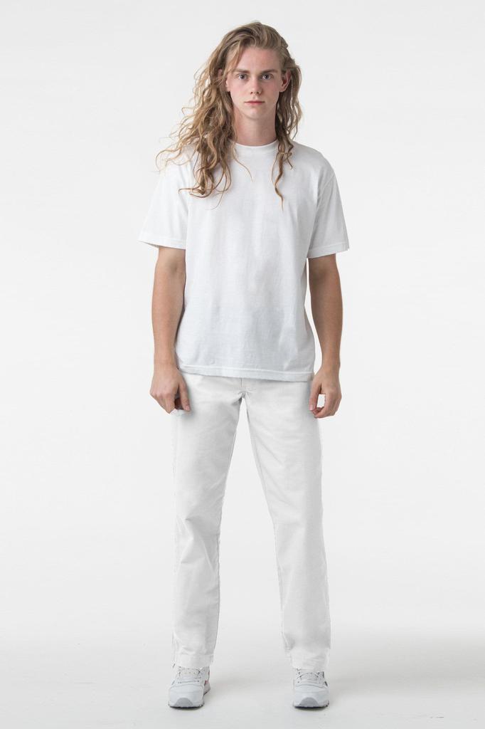 Los Angeles Apparel RTWL01 - Twill Work Pants White
