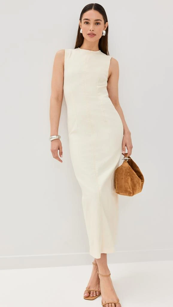 Reformation Kendi Denim Midi Dress 4