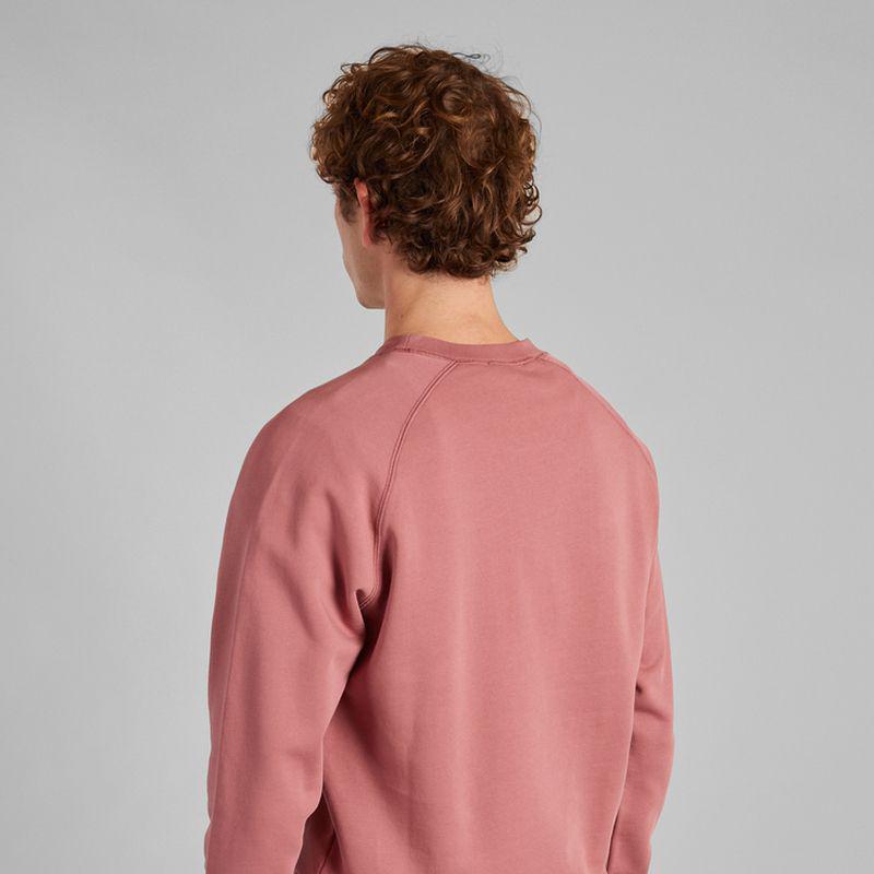 L'Exception Paris Sweatshirt round neck in organic cotton Dark rose L'EXCEPTION PARIS