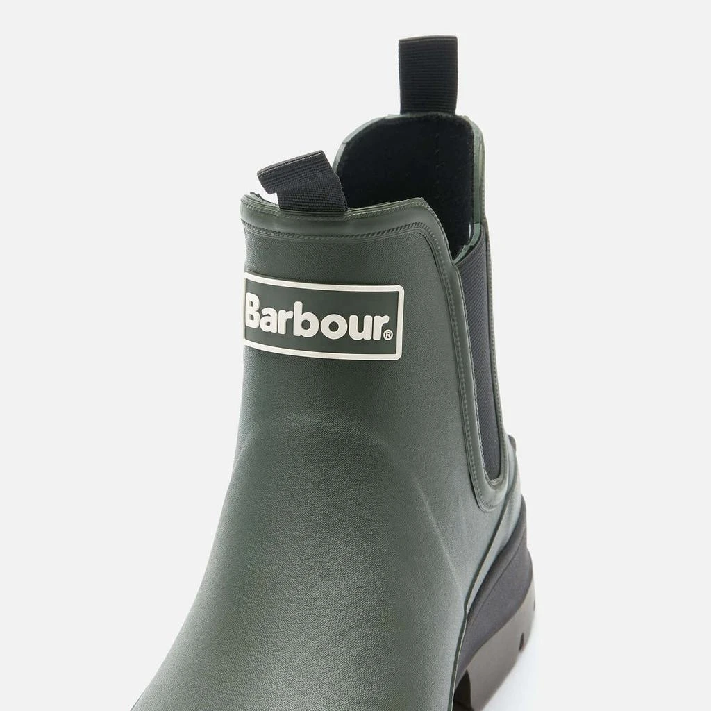 Barbour Barbour Men's Nimbus Rubber Chelsea Boots - Olive 4