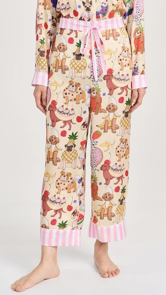 Karen Mabon Dog Desserts Long Sleeve Pajama Set 4