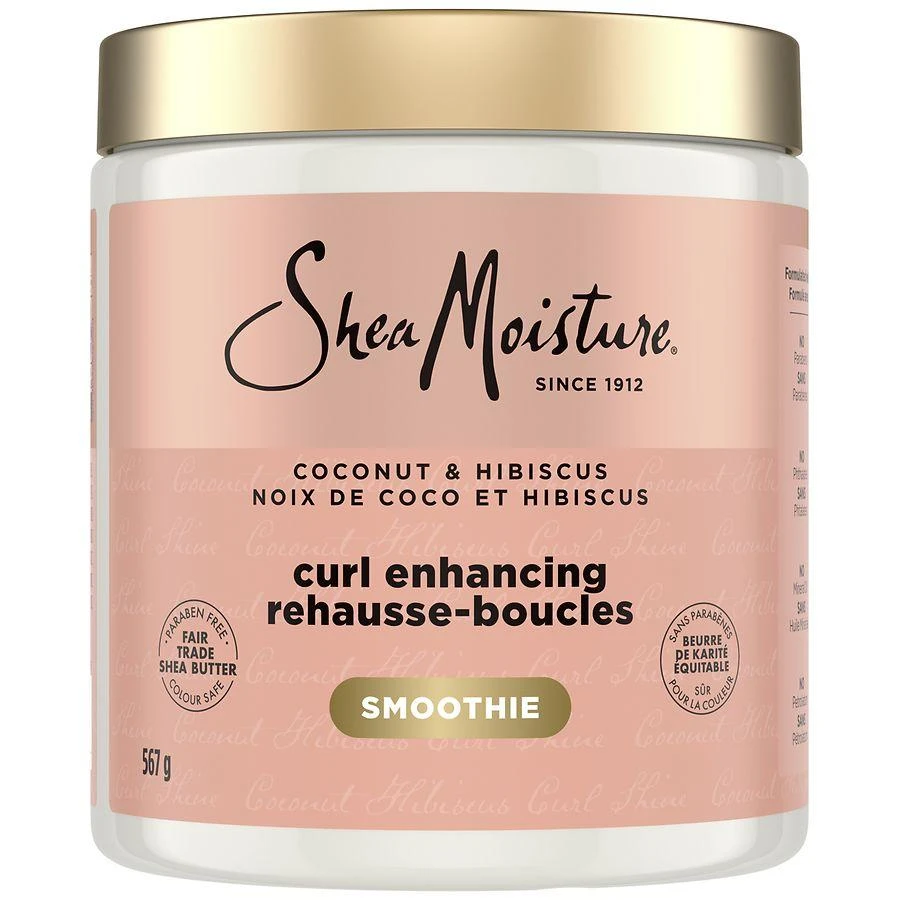 SheaMoisture Curl Enhancing Smoothie Hair Cream, Coconut and Hibiscus 1