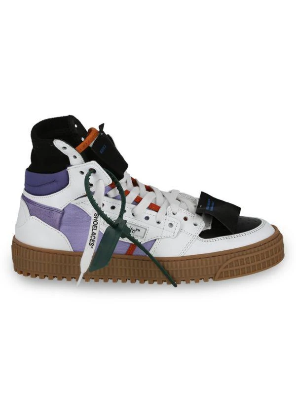 Off-White Logo Leather Sneakers 1