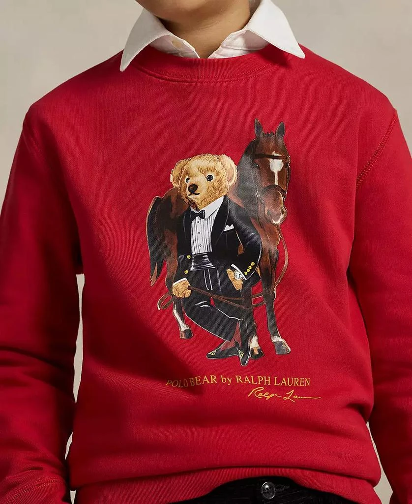Ralph Lauren Boys 8-20 Lunar New Year Polo Bear Sweatshirt 3