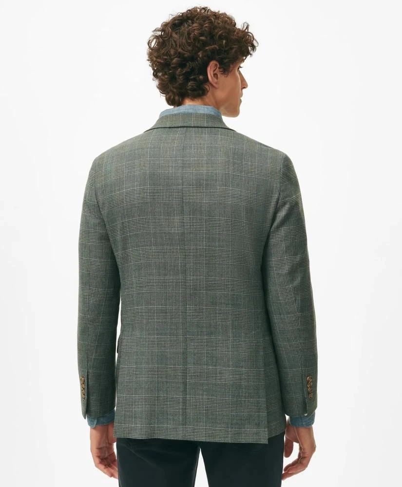Brooks Brothers Classic Fit Checked Sport Coat in Hopsack Wool 2