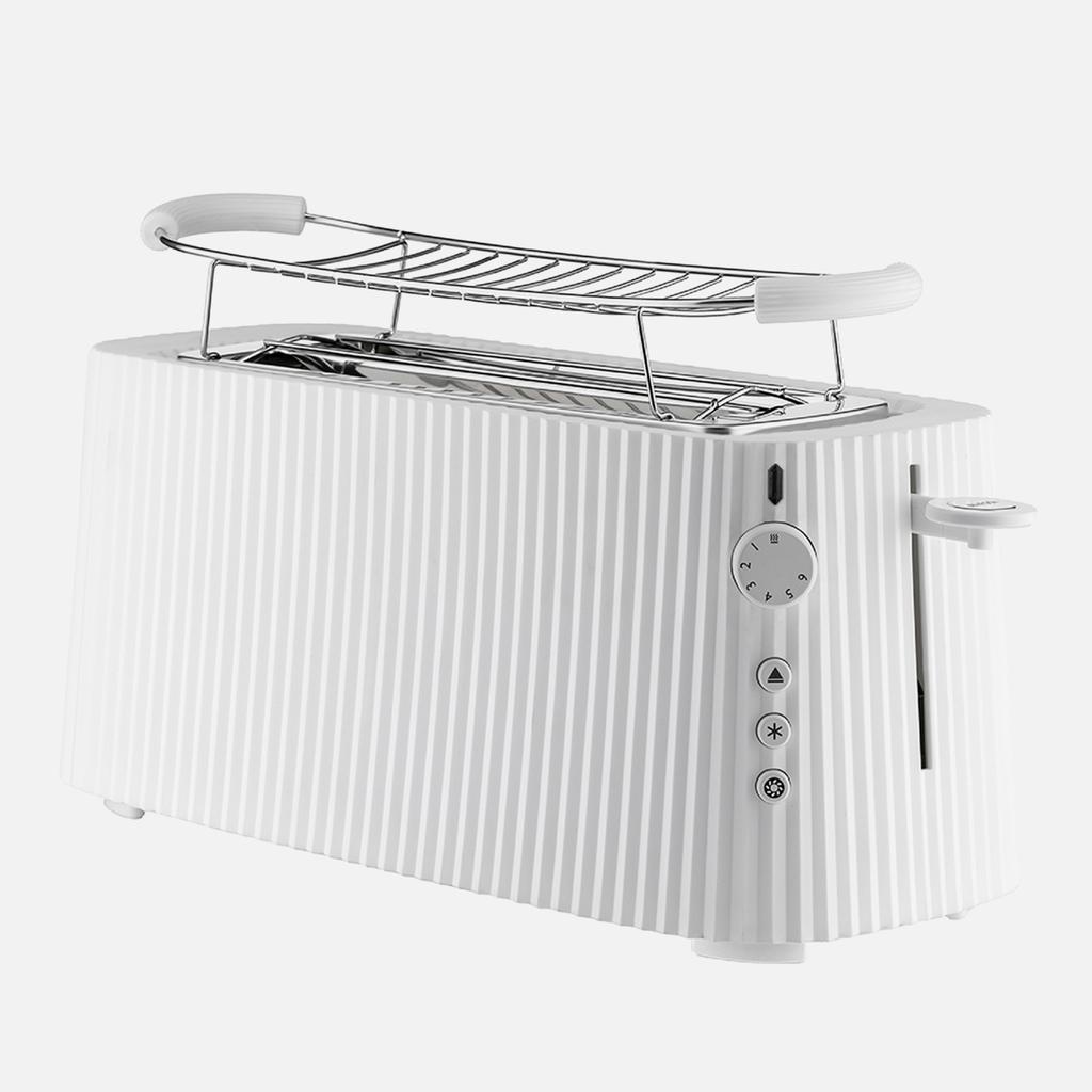 Alessi Alessi Plisse Toaster - 4 Slot - White