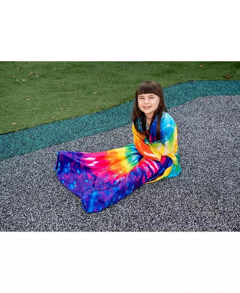 Bintiva Sensory Hug Full Body Socks - Tie Dye 3