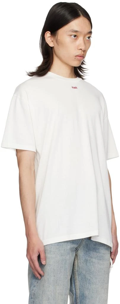 Ksubi White Stitch Up Biggie T-Shirt 2