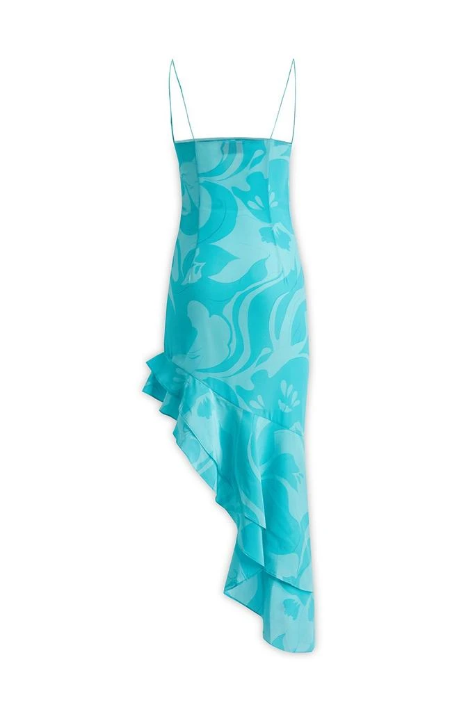 ETRO Etro Floral Print Asymmetric Midi Dress 2