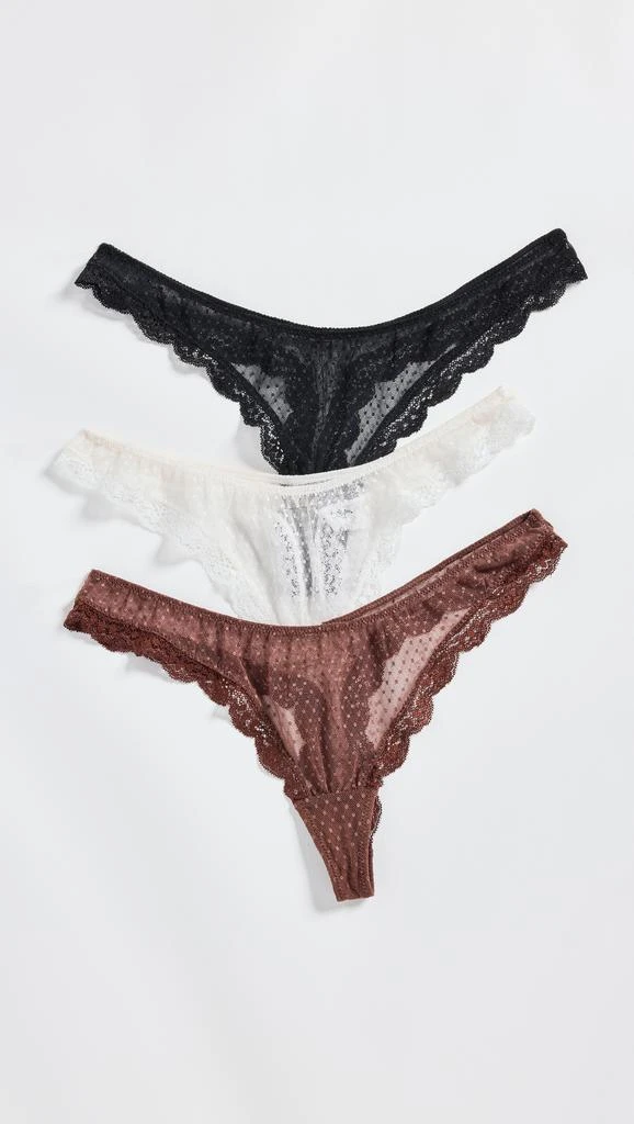 Free People Mid Week Thong Pack 1