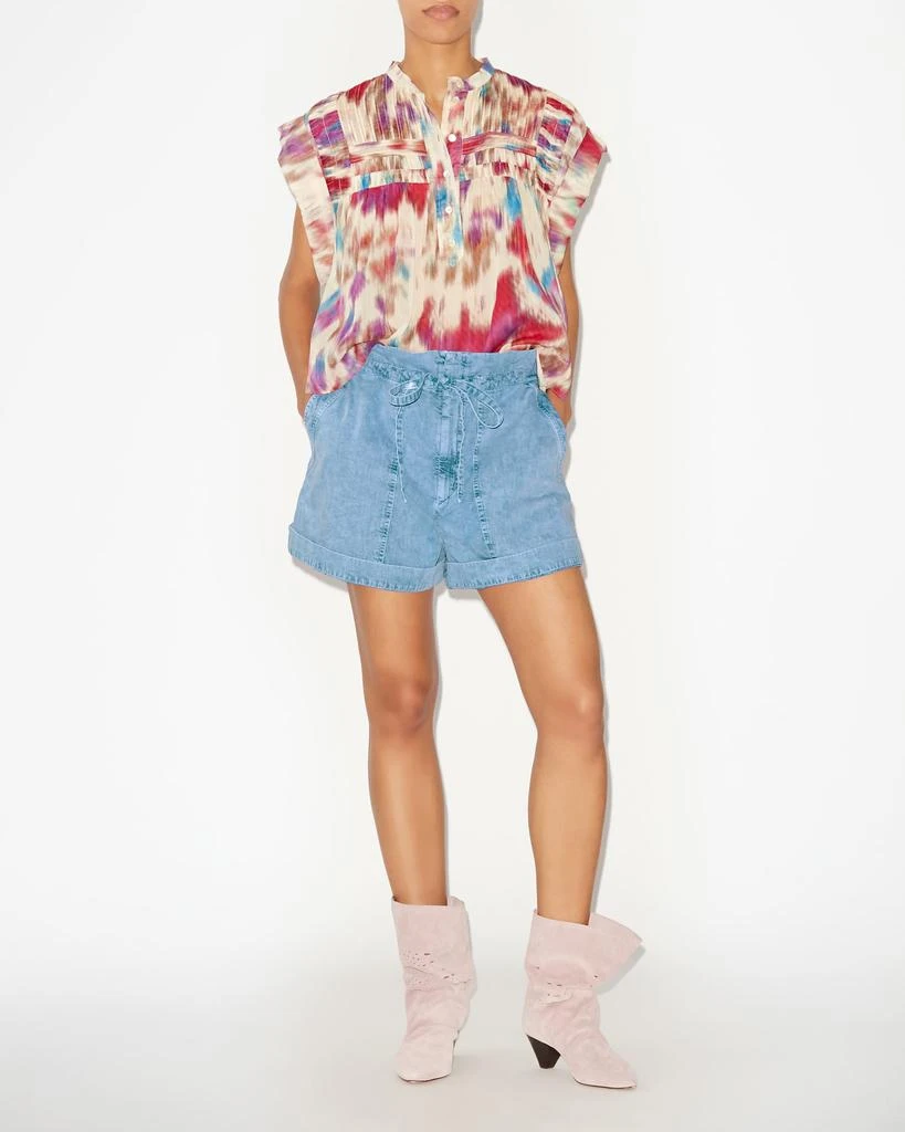 MARANT ÉTOILE MARANT ÉTOILE, IPOLYTE SHORTS - Women - Blue - 34 1