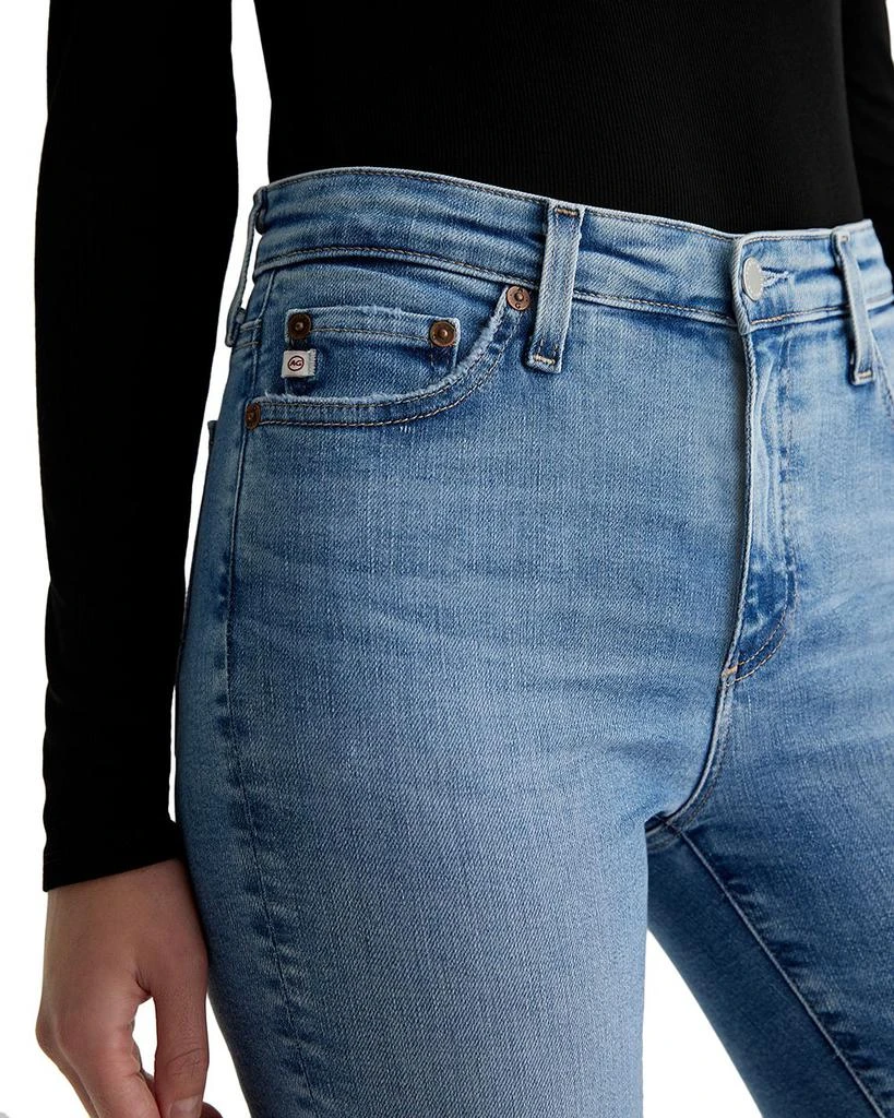 AG M-R High Rise Slim Straight Jeans in 18 Years 6