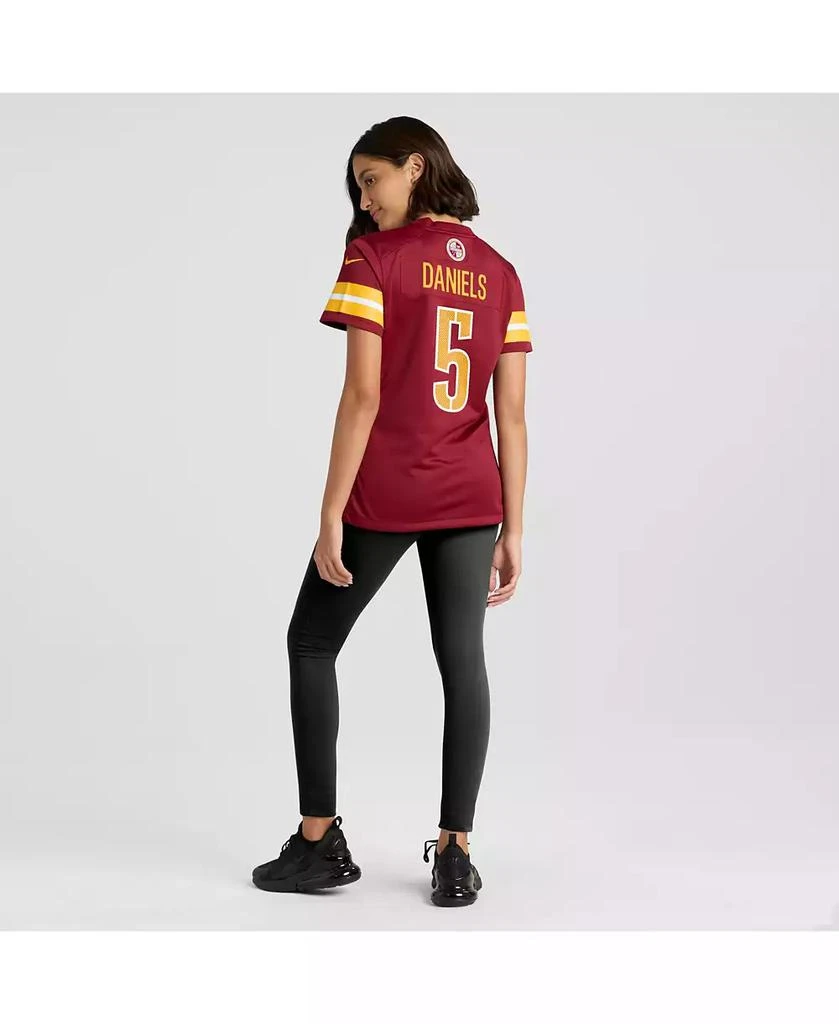 NIKE Women's Jayden Daniels Burgundy Washington Commanders Player Game Jersey 2
