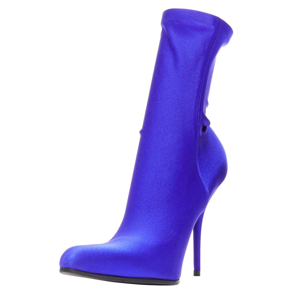 Balenciaga Demna lycra high heeled sock boots Kim Kardashian 4