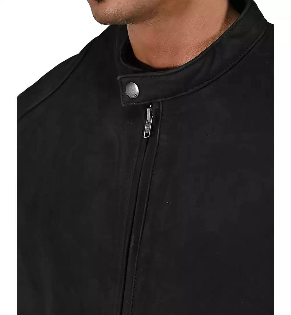 Frye Men's Café Racer Leather Jacket 4