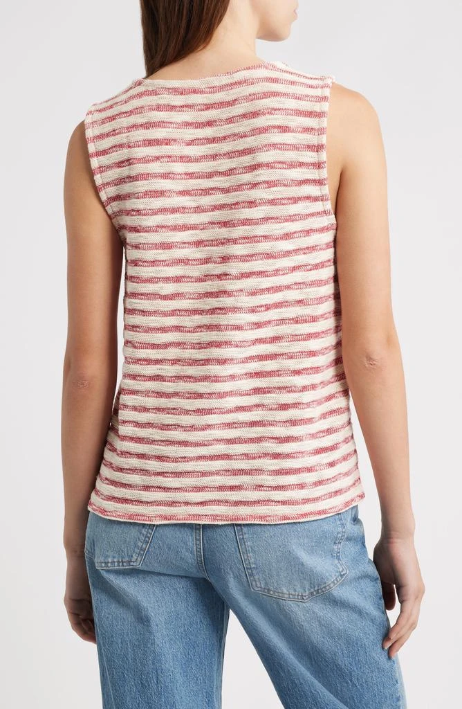 Madewell Stripe Crewneck Sweater Vest 2