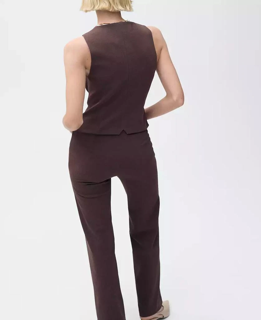Mango Women's Straight Suit Pants 5