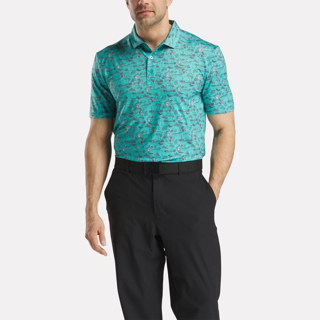 Reebok Men
s Short Sleeve Gator Golf Polo Shirt