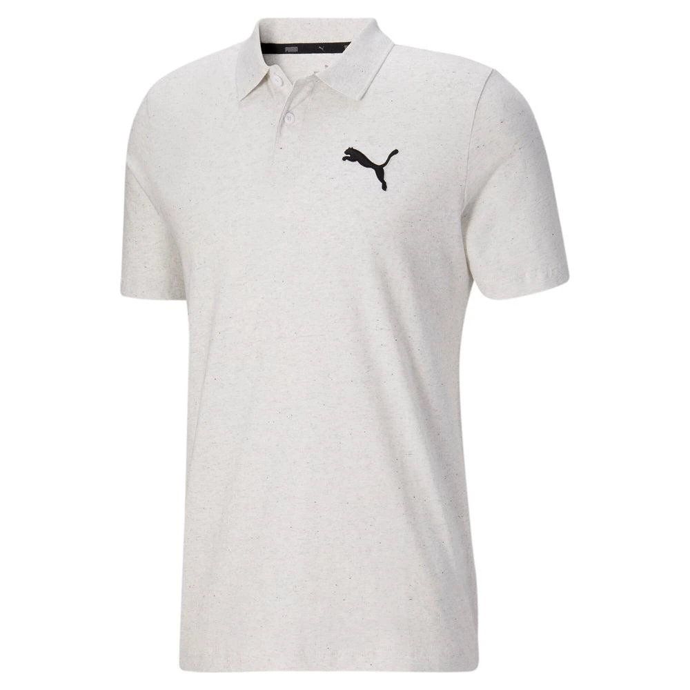 Puma Essentials Heather Short Sleeve Polo Shirt 3