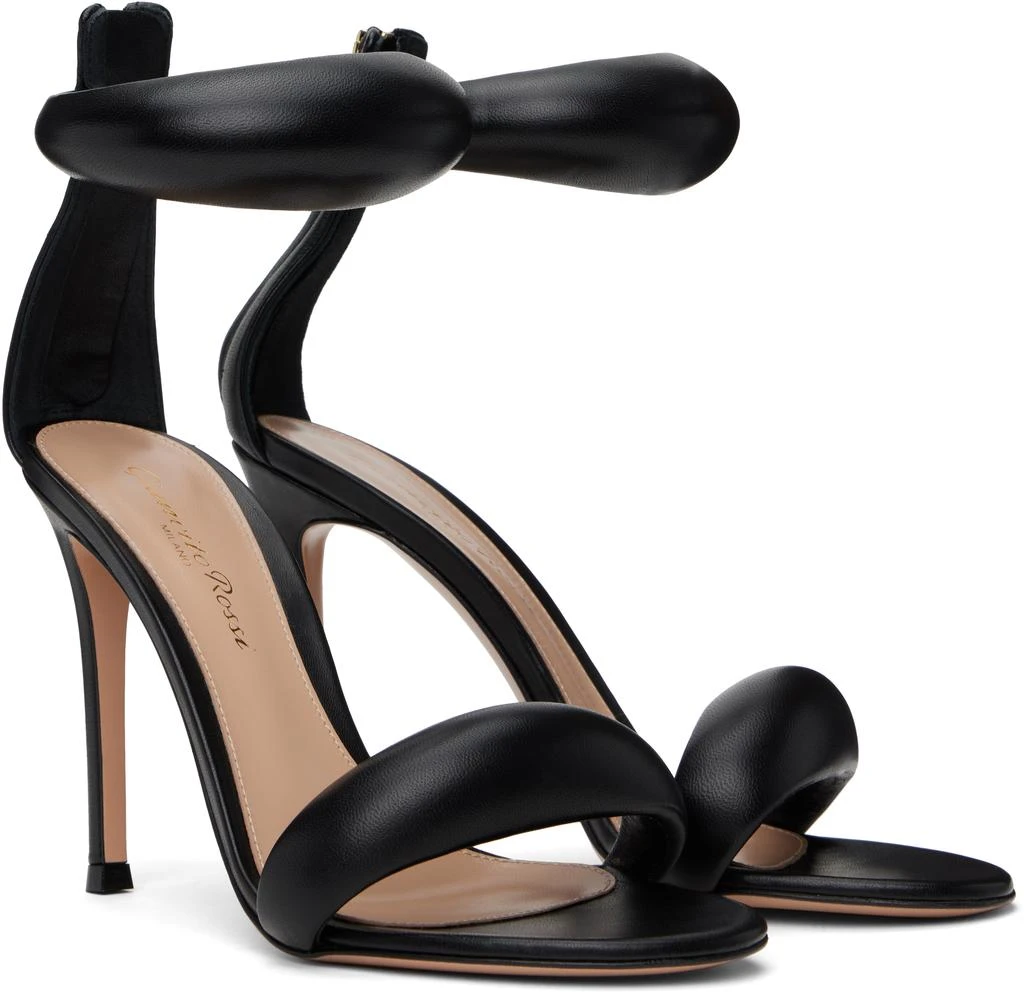 Gianvito Rossi Black Bijoux Heeled Sandals 4