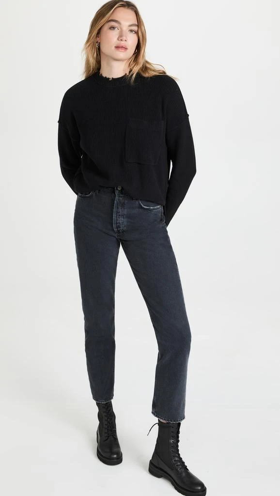 Pistola Denim Darya Oversized Crewneck Pullover 4