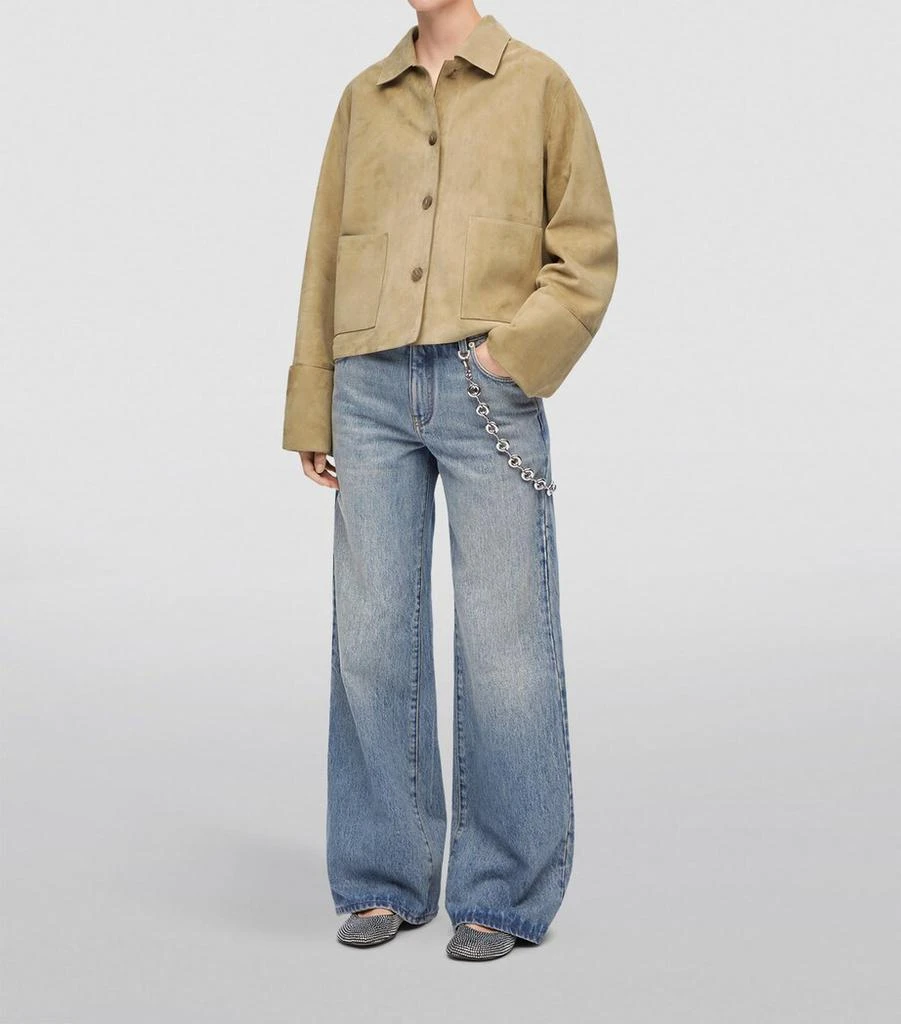 Loewe Suede Turn-Up Jacket 2