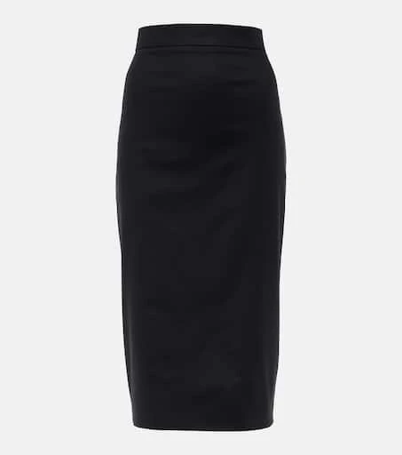 Max Mara Eden cotton-blend pencil skirt 1