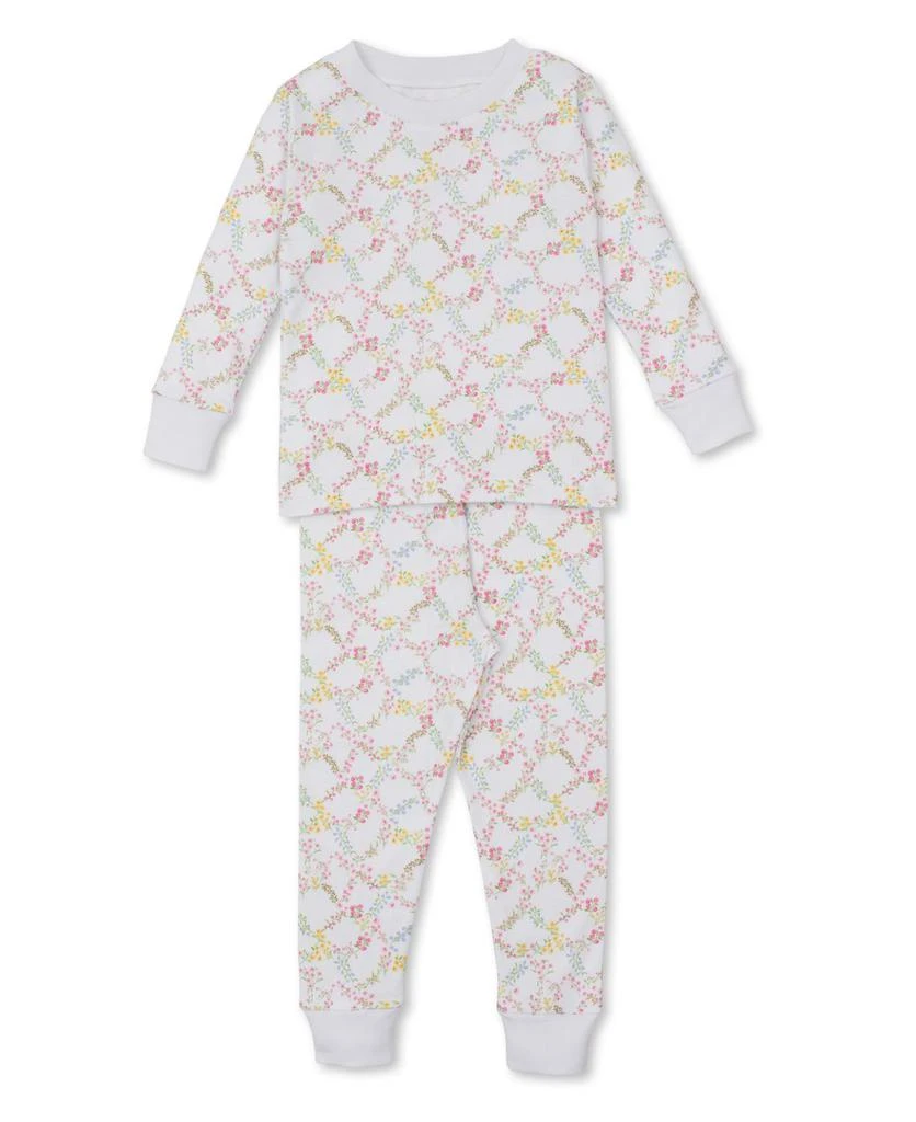 Kissy Kissy Kissy Kissy - Girls Garden Trellis Pajama Set