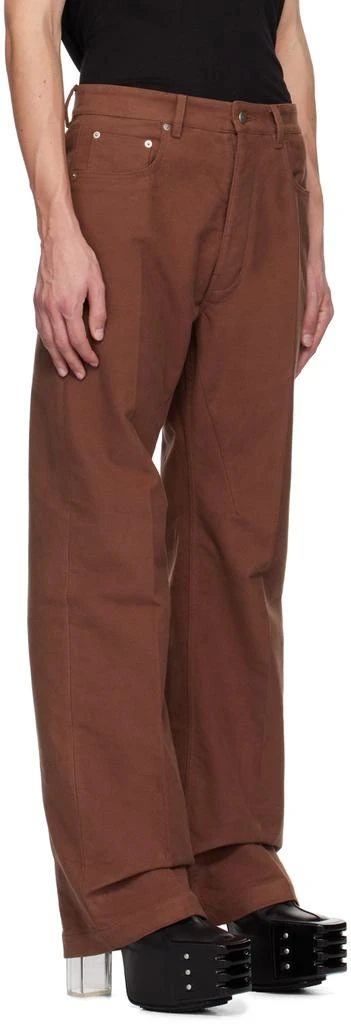 Rick Owens Brown Porterville Geth Jeans 2