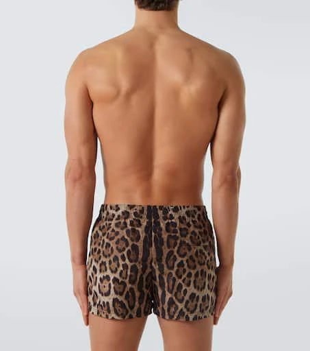Dolce 
Gabbana Leopard-print swim trunks 3