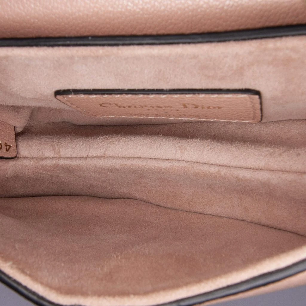 Dior Dior Nude Goatskin Micro Saddle Crossbody Bag 5