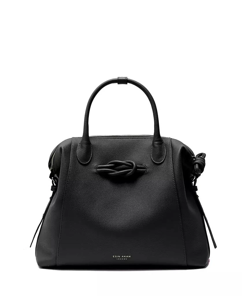 Esin Akan Wimbledon Large Leather Backpack Tote 7