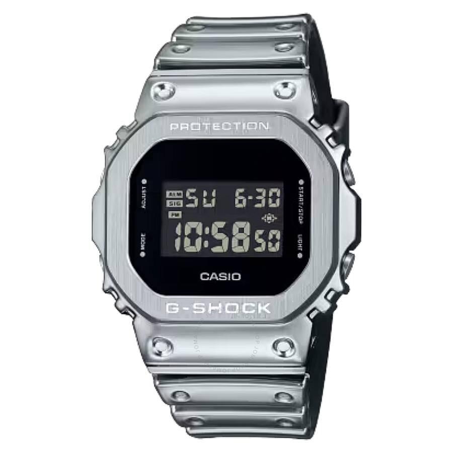 Casio G-Shock Alarm Quartz Digital Black Dial Watch GM-5600YM-8DR