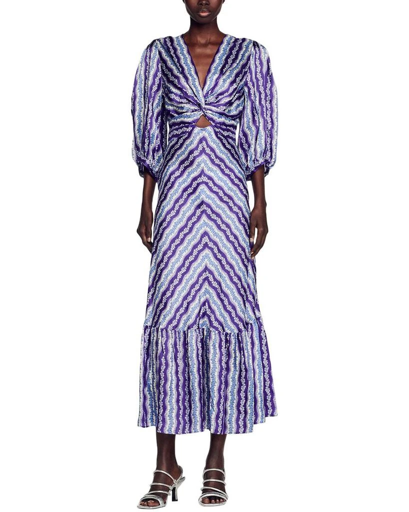 Sandro Brumela Midi Dress 1