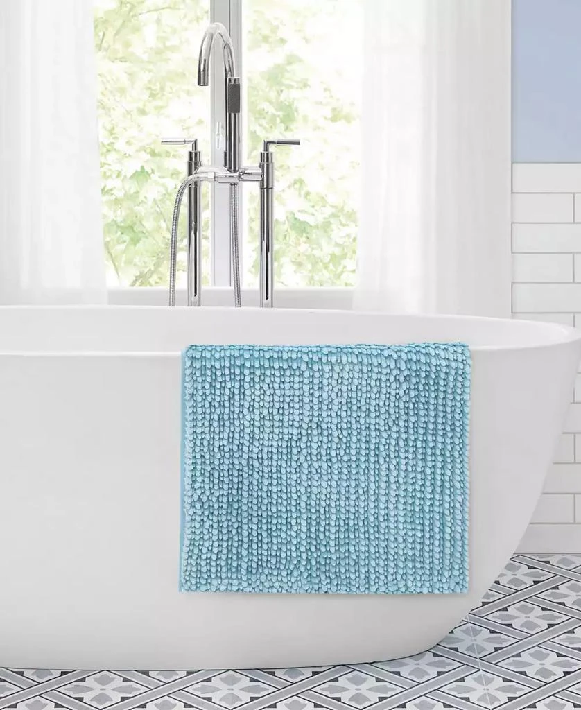 Laura Ashley Butter Chenille Bath Mat 4