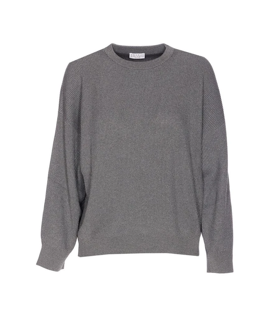 Brunello Cucinelli Brunello Cucinelli Crewneck Knitted Sweater from Cettire