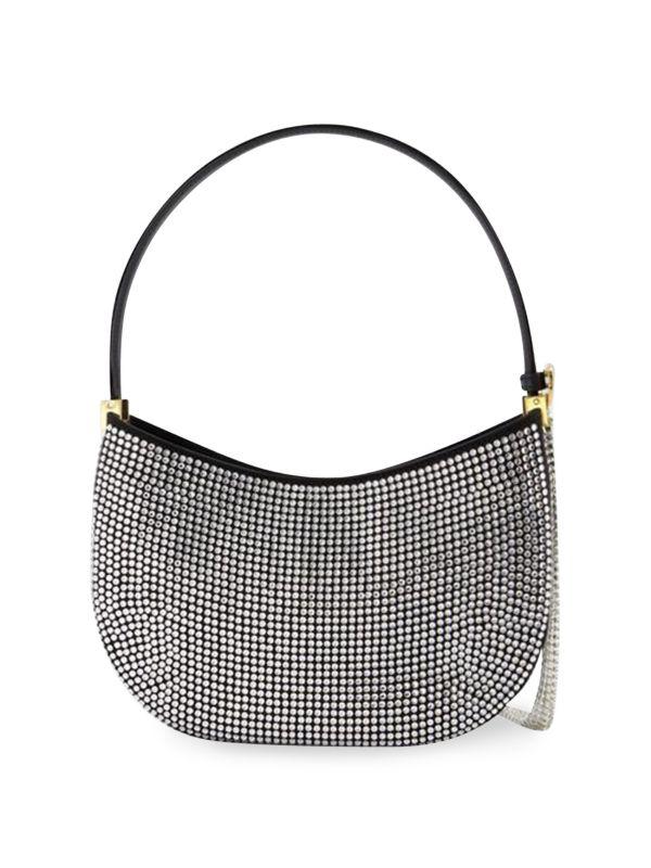 トートバッグ Magda Butrym Re23 Medium Vesna Hobo Bag - Black - Strass Magda Butrym Re23 Medium Vesna Hobo Bag - - Black - Strass