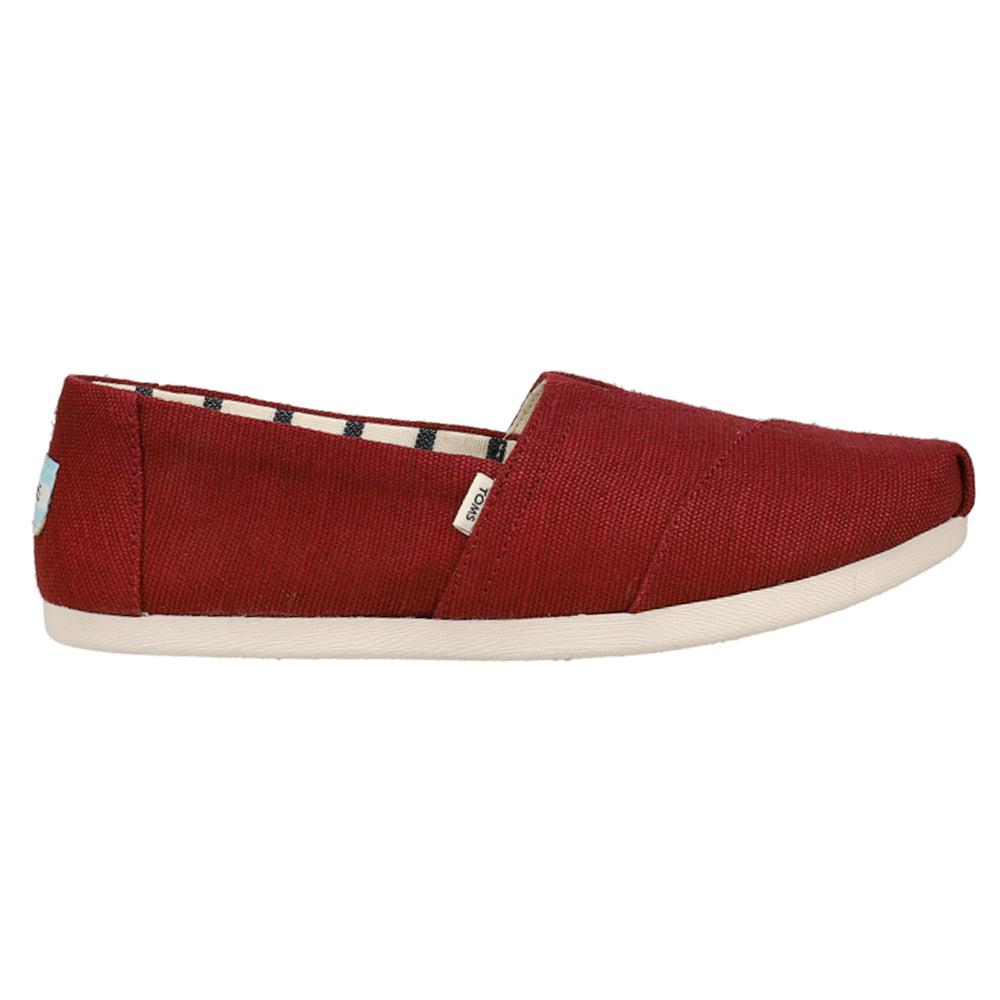 TOMS Alpargata Heritage Solid Slip On Flats