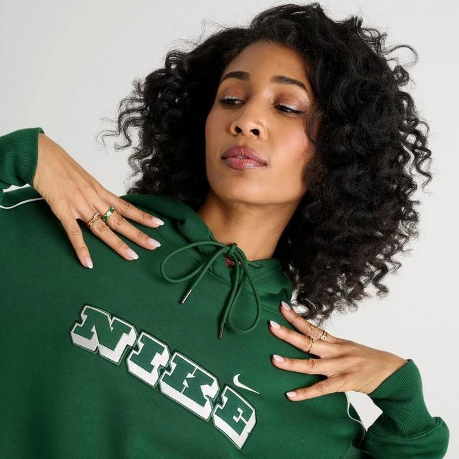 NIKE Women's Nike Sportswear Heritage Oversized Fleece Hoodie 5
