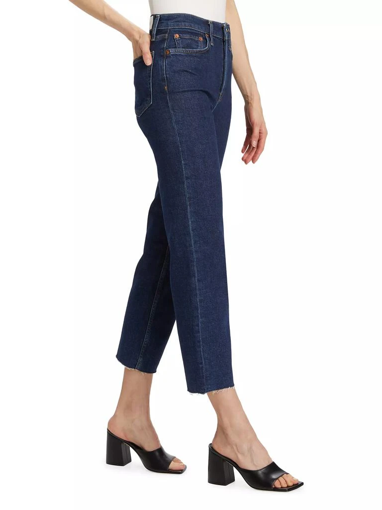Re/Done 70s Stove Pipe High-Rise Crop Jeans 4
