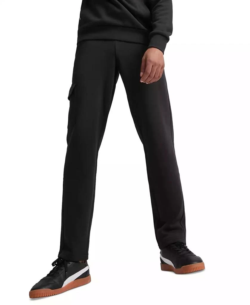 Puma Men's Elevate Embossed Fleece Cargo Pants 1