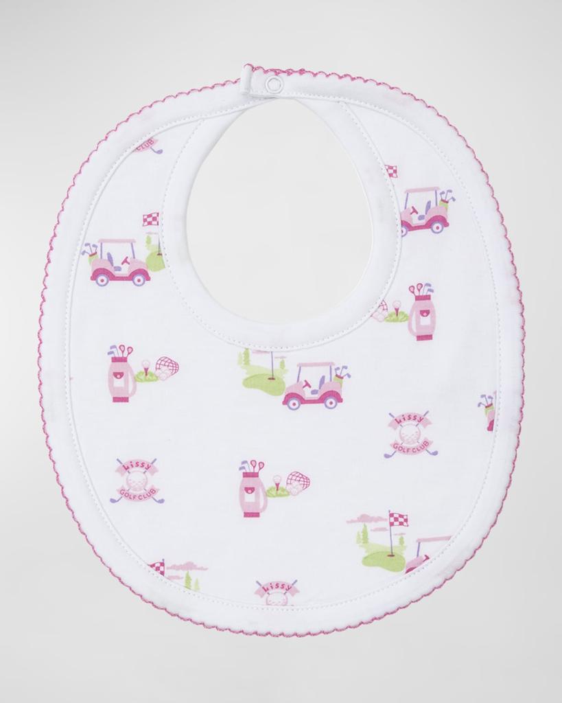 Kissy Kissy Girl's Golf Club Bib and Blanket Set