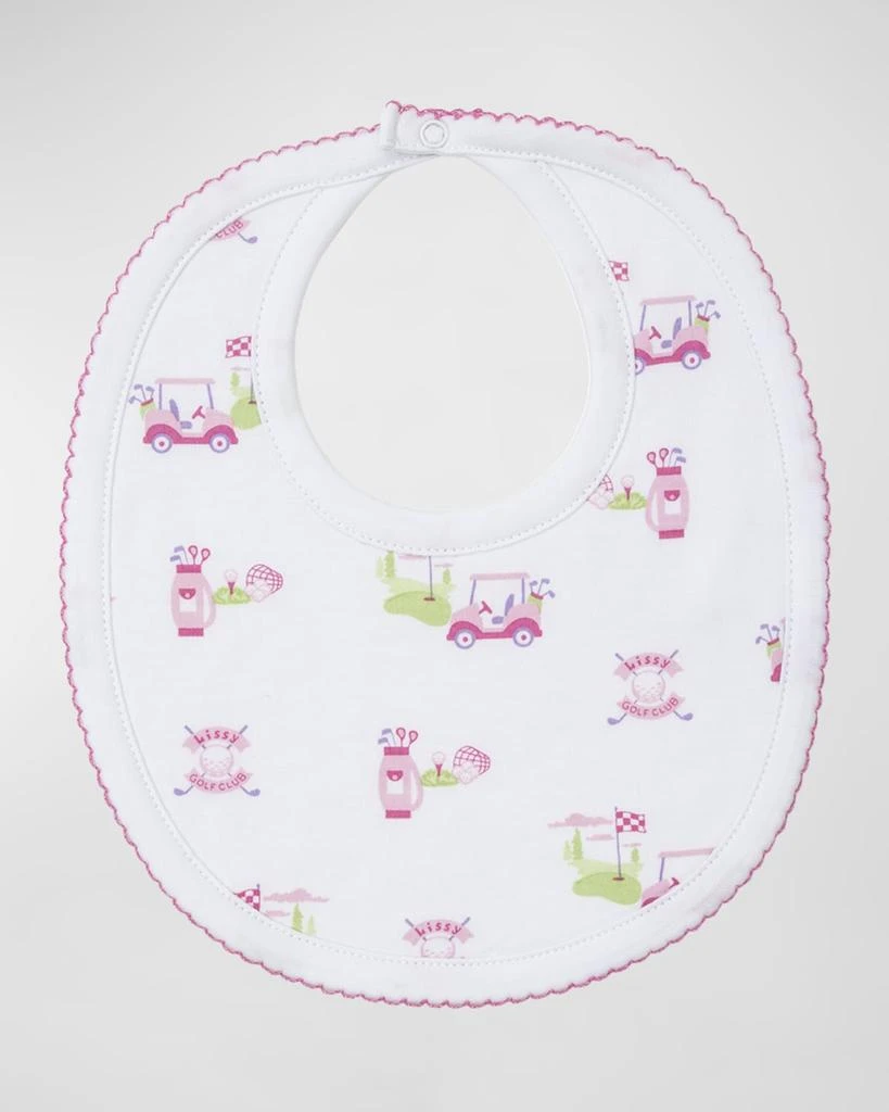 Kissy Kissy Girl's Golf Club Bib and Blanket Set 2