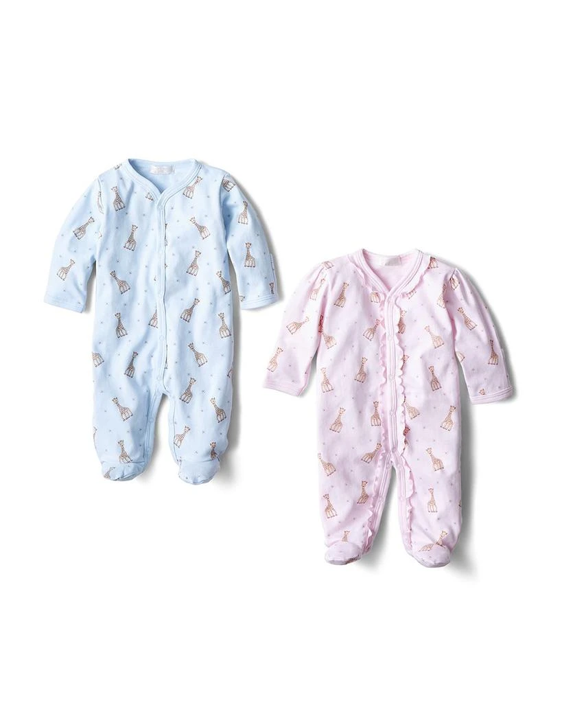 Kissy Kissy Girls' Sophie La Girafe Print Footie - Baby 3