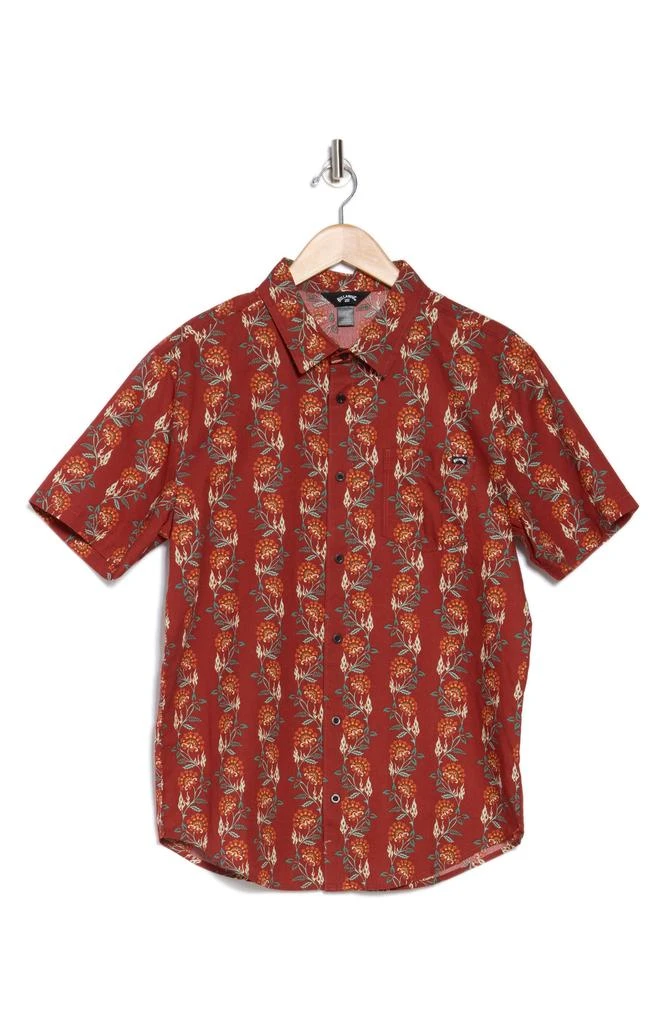 Billabong Chase Short Sleeve Button-Up Shirt 3