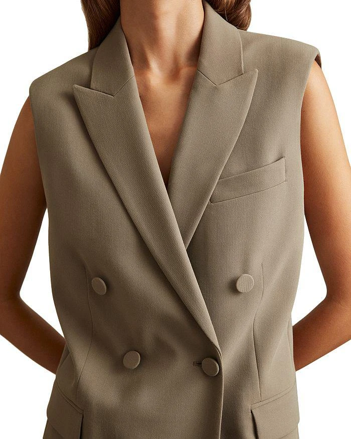 REISS Madelyn Long Line Vest 3