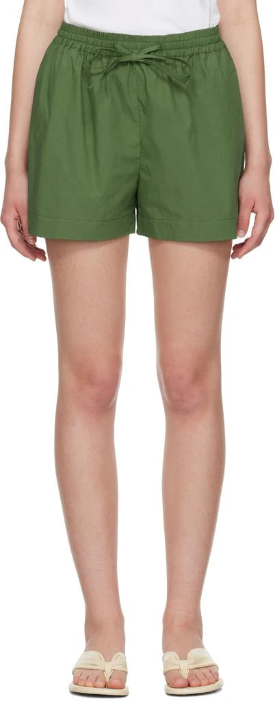 Matteau Green Relaxed Shorts 1