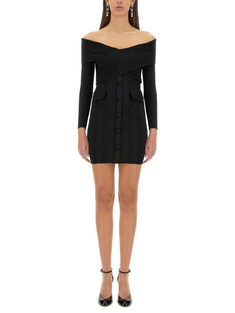 Self Portrait Self-Portrait Off Shoulder Mini Dress 1
