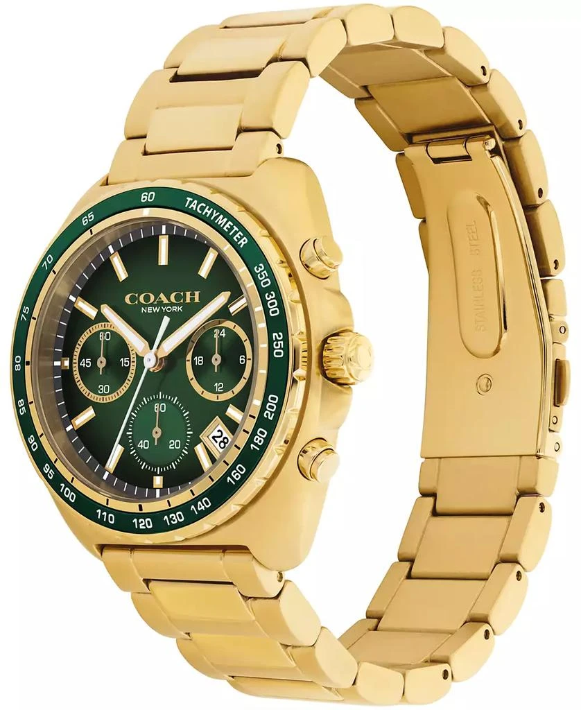 Coach Men's Charter Two-Tone Stainless-Steel Bracelet Watch, 39mm 2