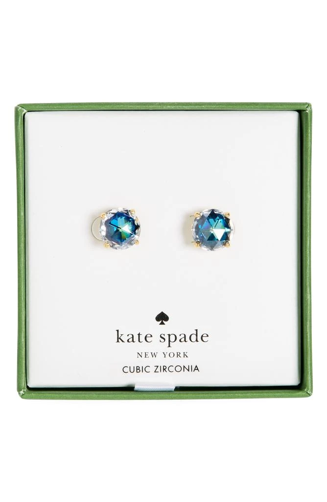 Kate Spade boxed round stud earrings 1